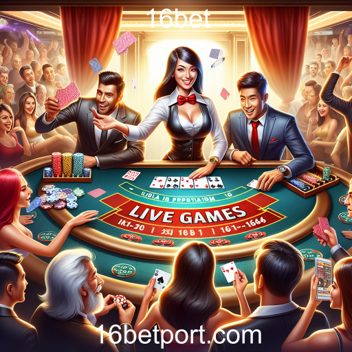 A Ascensão dos Live Games na 16bet: Uma Nova Era de Interatividade e Entretenimento